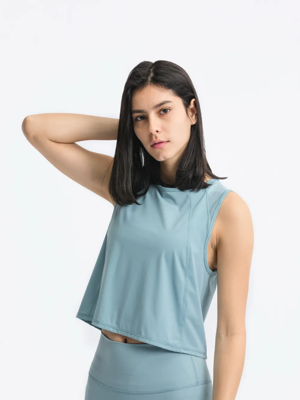 Jupiter Gear: Round-Neck Cropped Tank