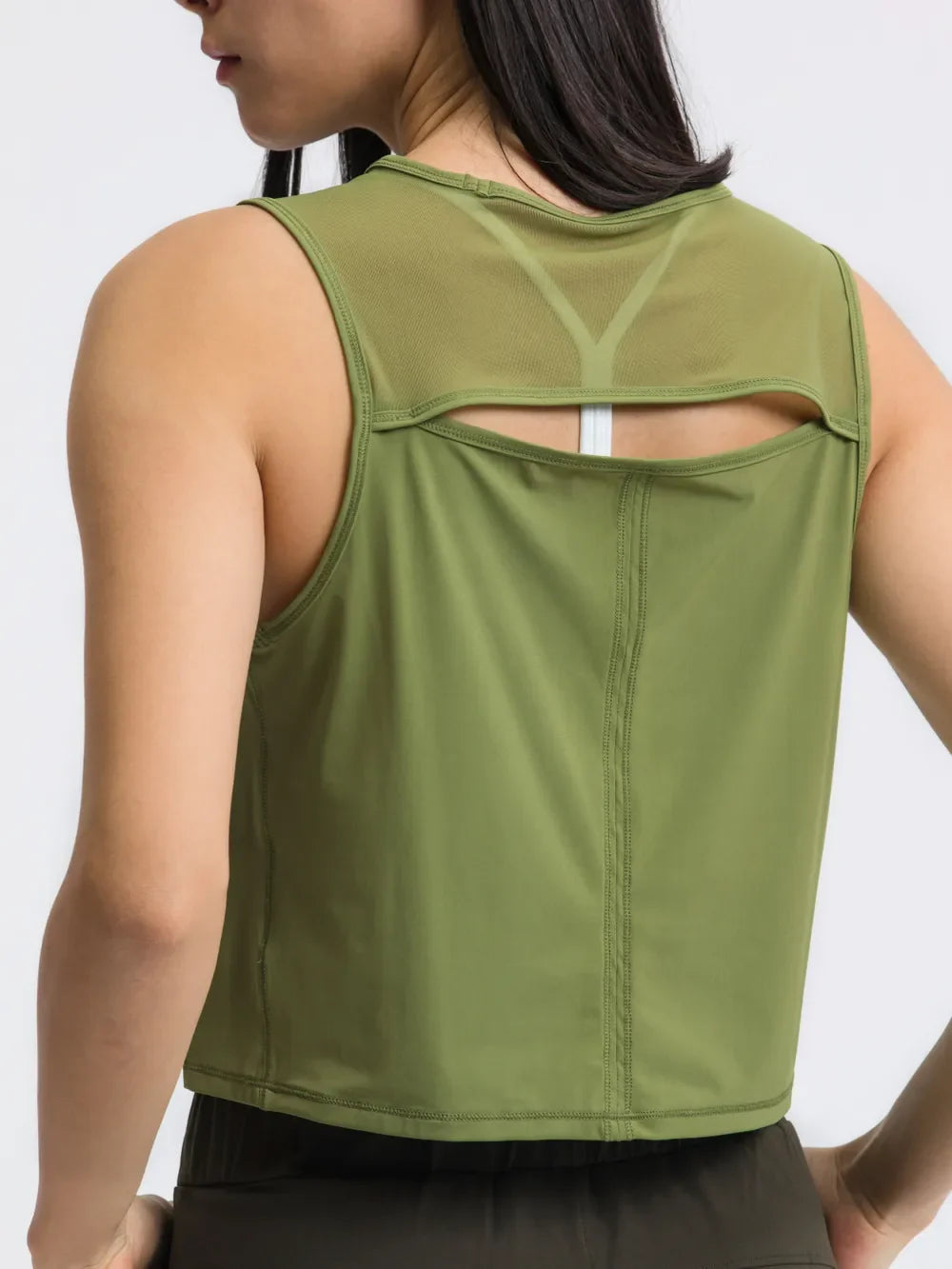 Jupiter Gear: Round-Neck Cropped Tank