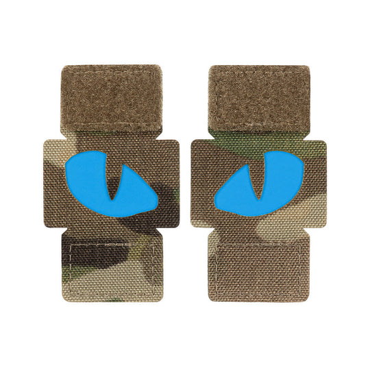 M-Tac patch Tiger Eyes Laser Cut (couple)