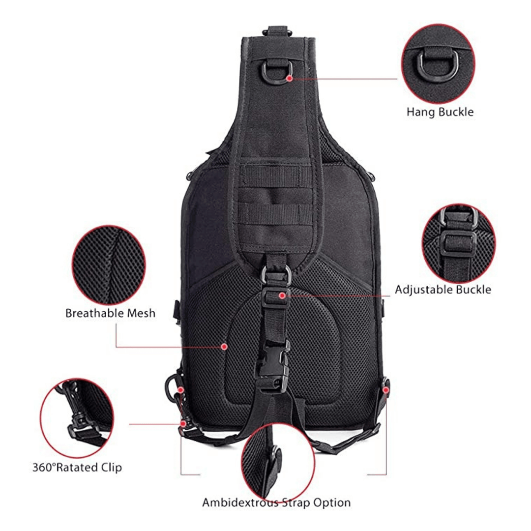 Jupiter Gear: Tactical Medium Sling Range Bag