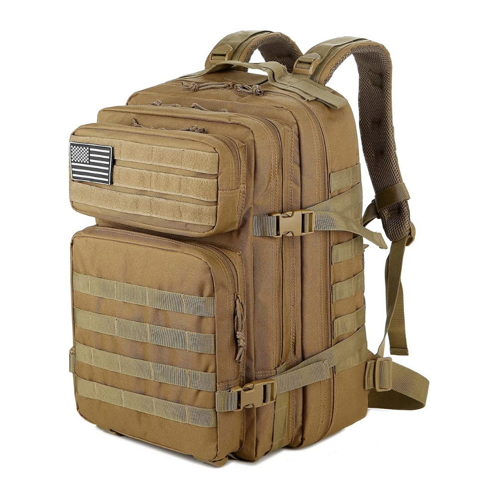 Jupiter Gear: Military 3P Tactical 45L Backpack Army 3 Day Assault Pack Molle Bag Rucksack Range Bag