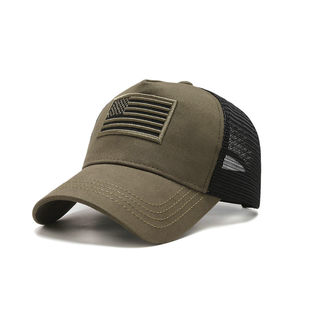 Jupiter Gear: American Flag Trucker Hat