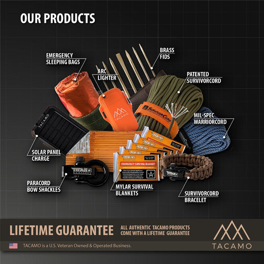 TITAN Survival: Canvas Bushcraft Bag for Paracord