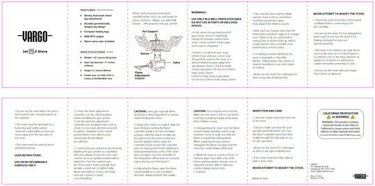 VARGO: Jet-Ti 2 Stove