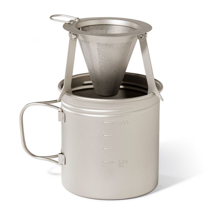 VARGO: TITANIUM TRAVEL COFFEE FILTER