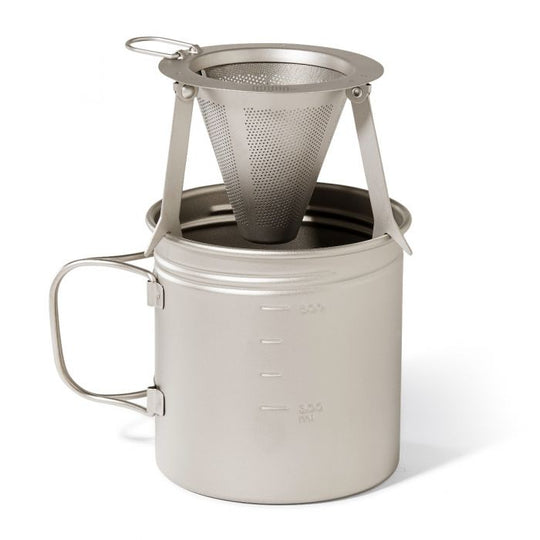 VARGO: TITANIUM TRAVEL COFFEE FILTER