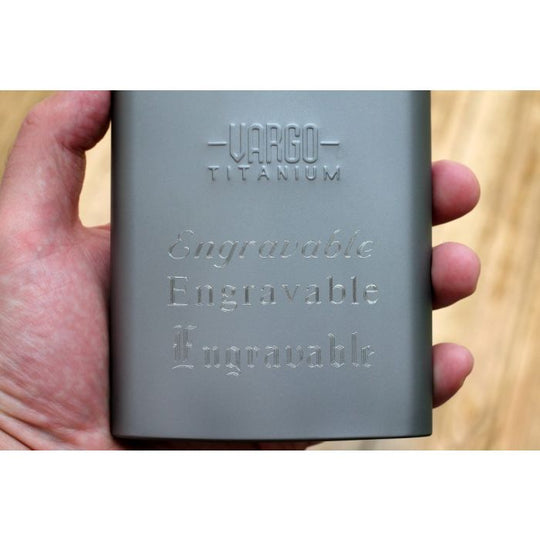 VARGO: TITANIUM FUNNEL FLASK