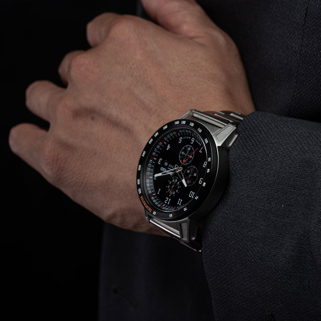 Dango: CR-01 - CHRONO WATCH WITH METAL BRACELET