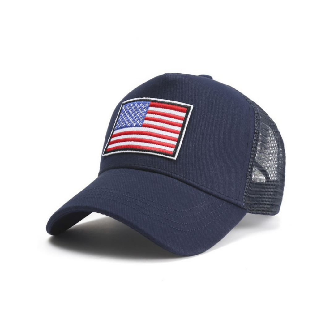 Jupiter Gear: American Flag Trucker Hat