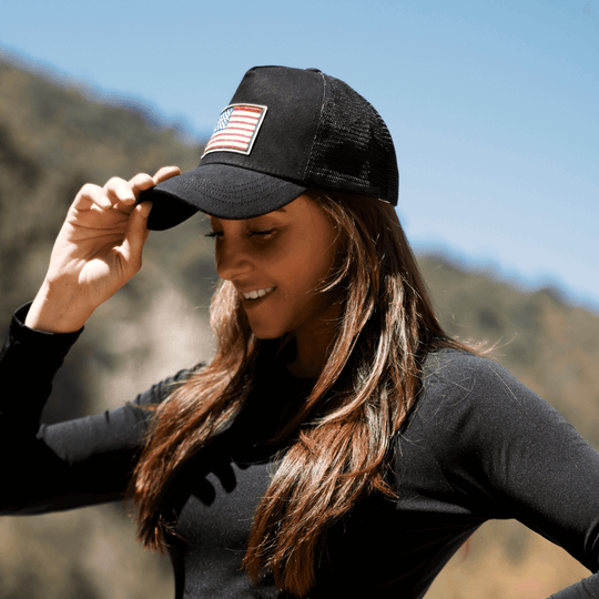 Jupiter Gear: American Flag Trucker Hat