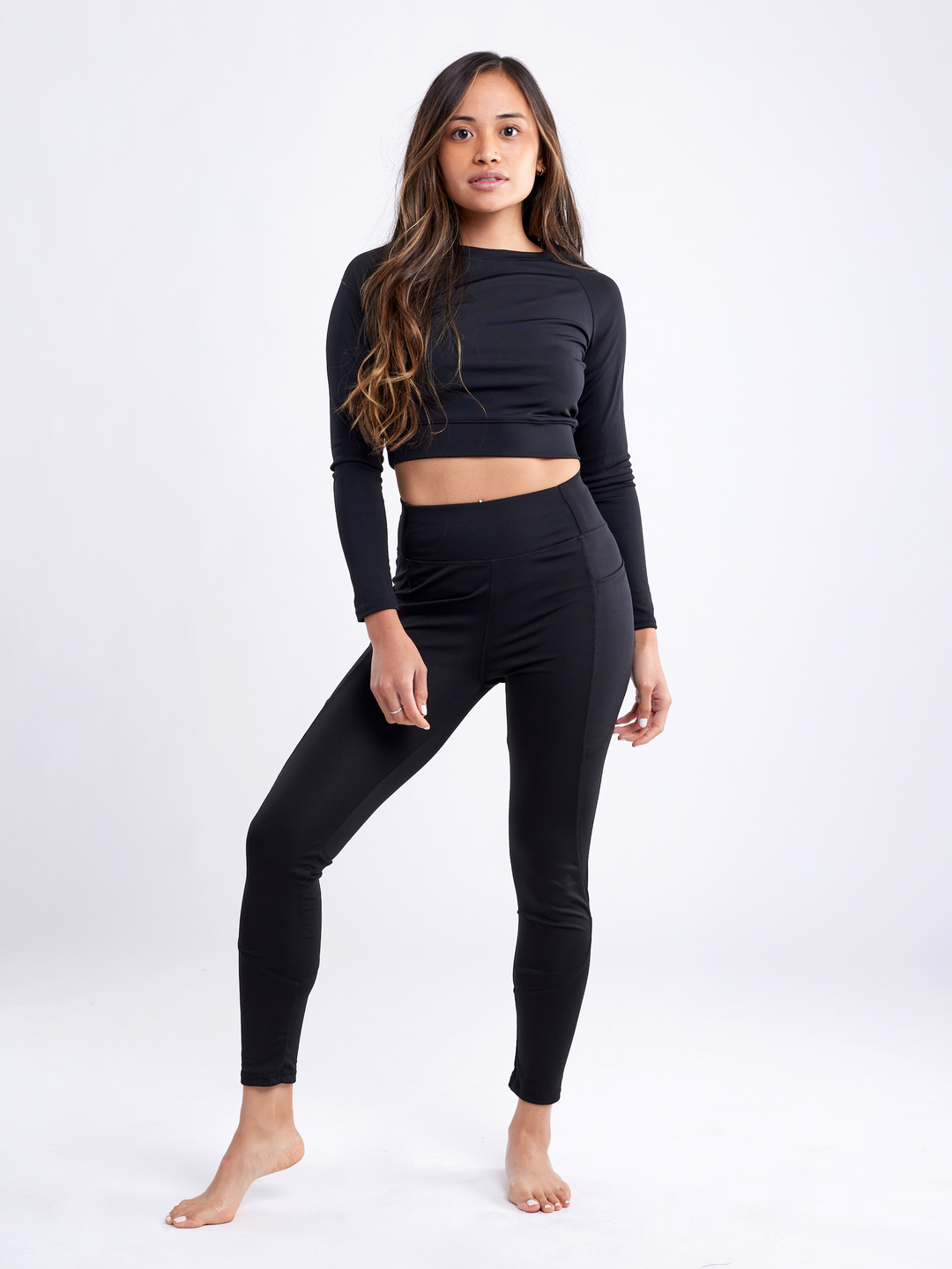 Jupiter Gear: Long-Sleeve Crop Top