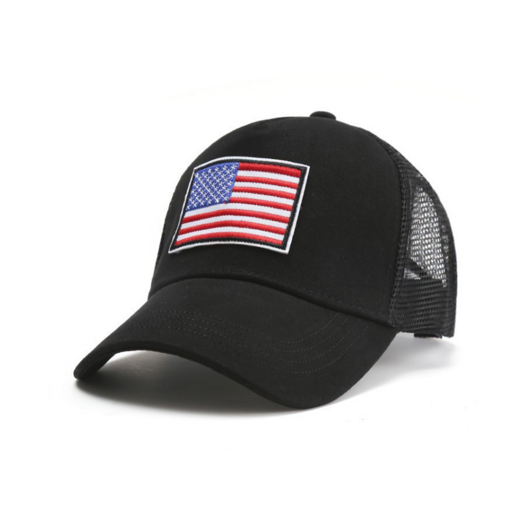 Jupiter Gear: American Flag Trucker Hat