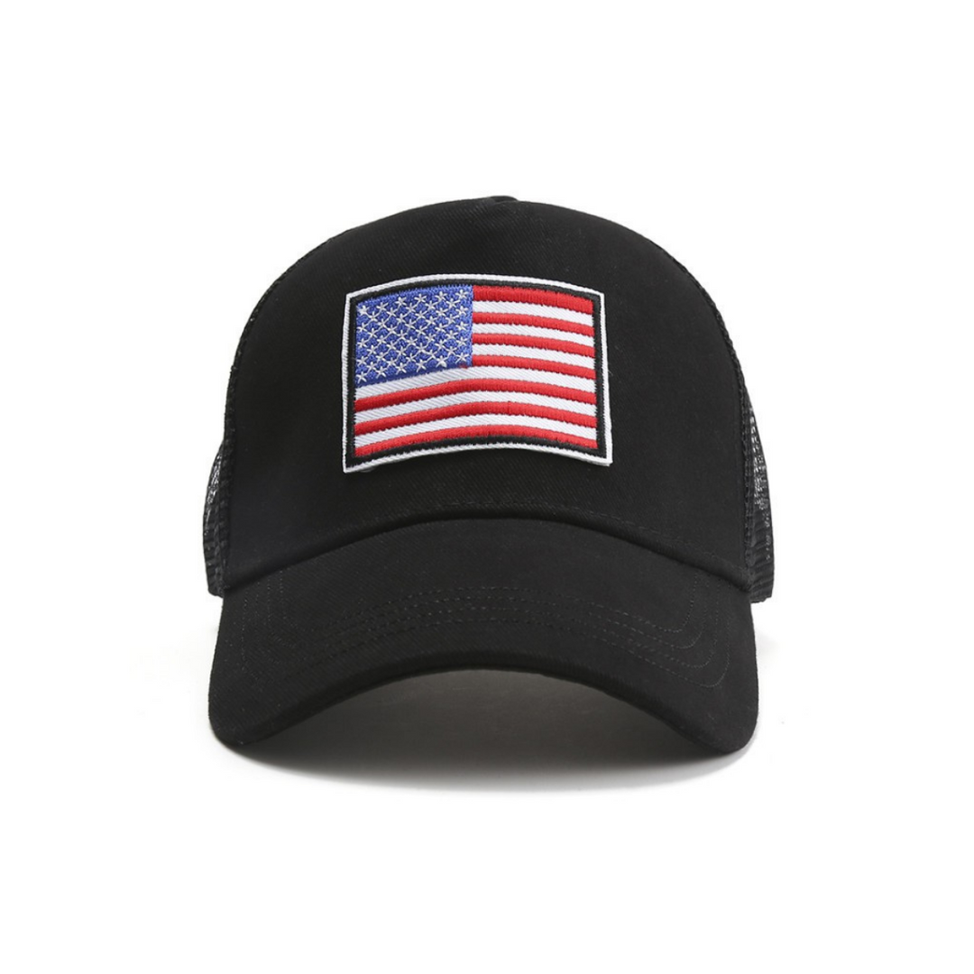 Jupiter Gear: American Flag Trucker Hat