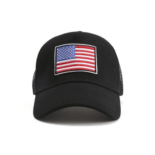Jupiter Gear: American Flag Trucker Hat