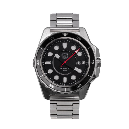 Dango: DV-02 - AUTOMATIC DIVE WATCH WITH METAL BRACELET