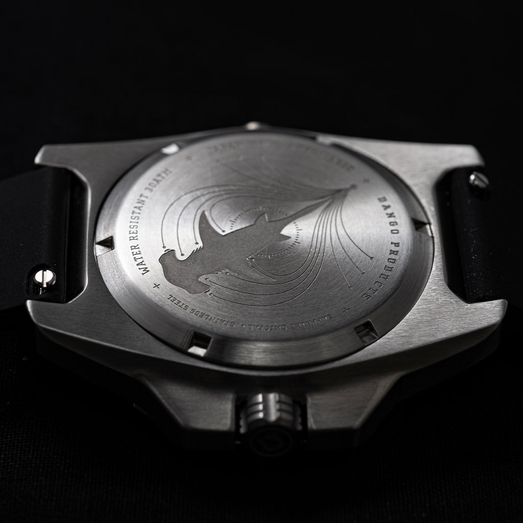 Dango: DV-02 - AUTOMATIC DIVE WATCH WITH SILICONE SPORT STRAP