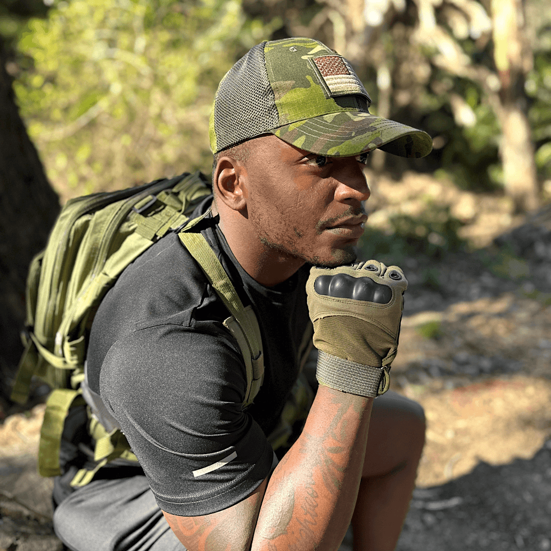 Jupiter Gear: Military-Style Tactical Patch Hat with Adjustable Strap | Breathable & Unisex