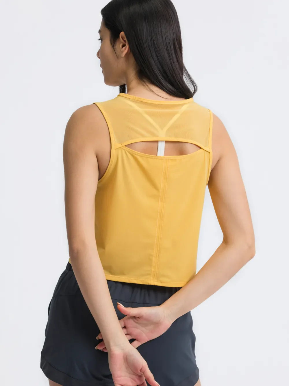 Jupiter Gear: Round-Neck Cropped Tank