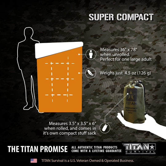 TITAN Survival: Emergency Sleeping Bags