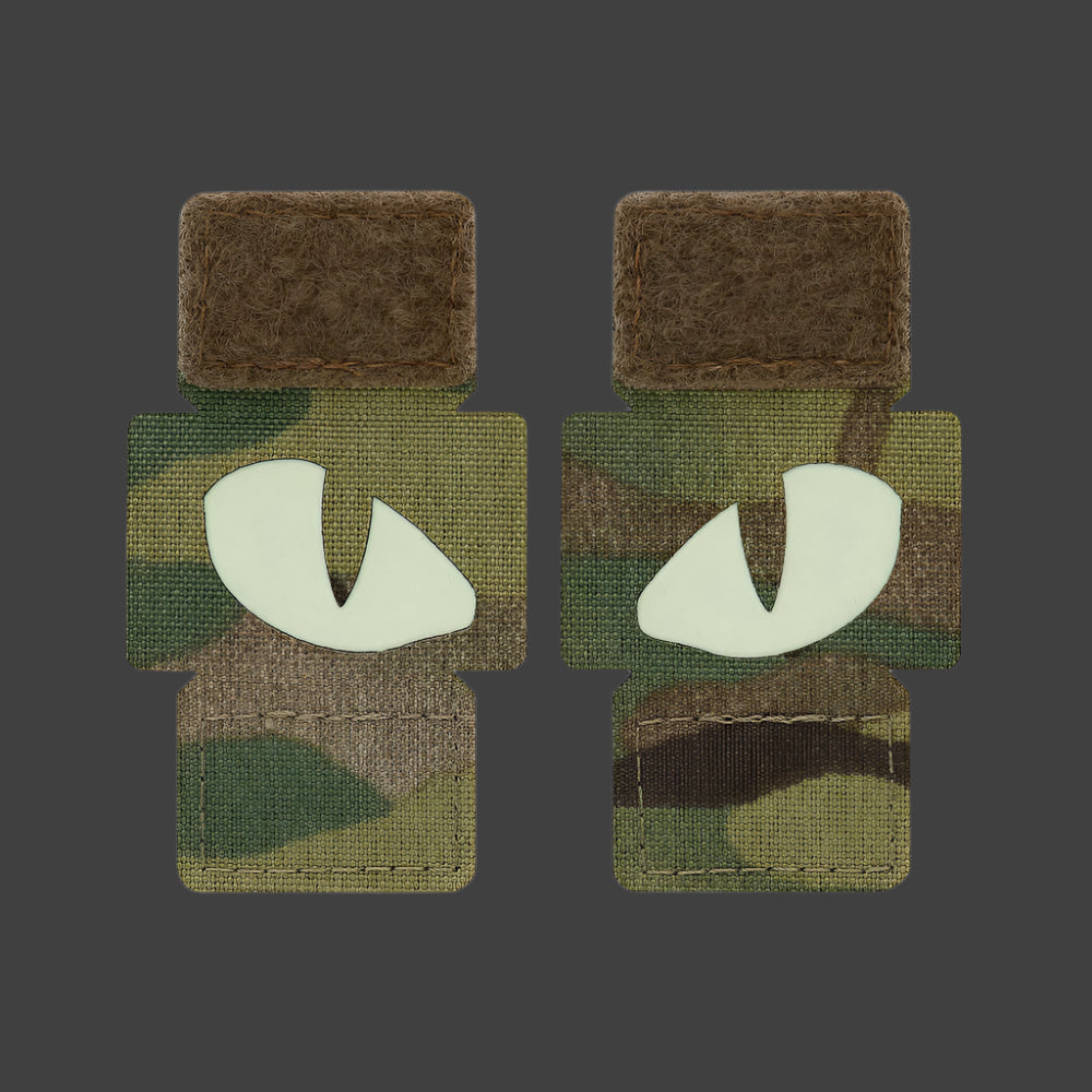M-Tac patch Tiger Eyes Laser Cut (couple)