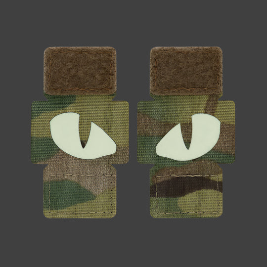 M-Tac patch Tiger Eyes Laser Cut (couple)