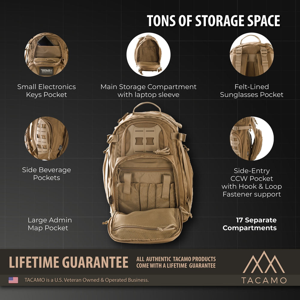 TITAN Survival: GH35 35L 24-Hour Tactical Backpack