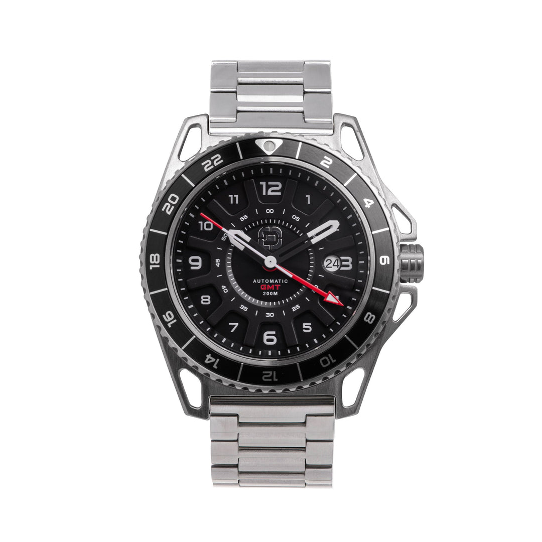 Dango: GMT-01 - AUTOMATIC GMT WATCH WITH METAL BRACELET