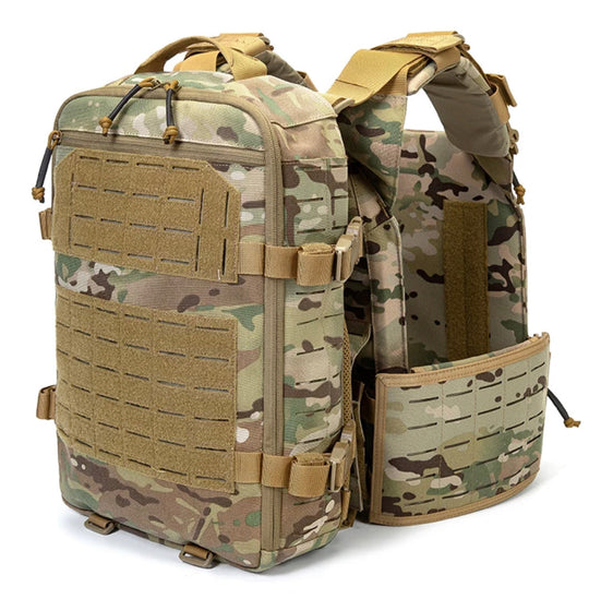 Crusader 2.0 XL Armor Kit: Plate Carrier + Lightweight Level IV Plates + Plate Carrier Bag + Medic Pouch - FULL KIT