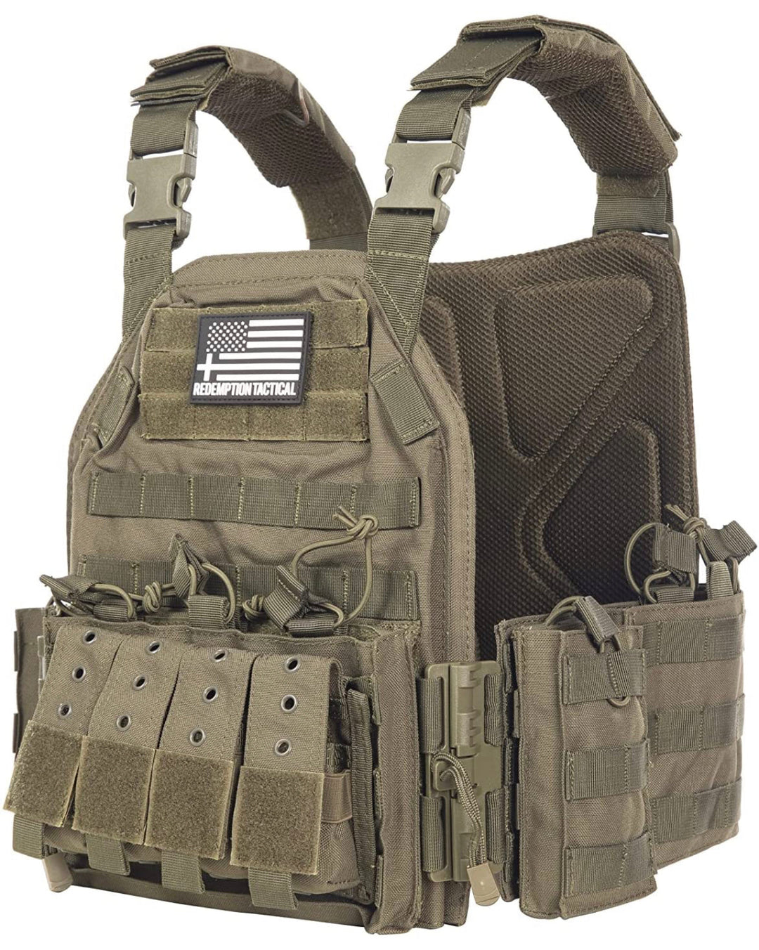 Snow Camo Quick Release Plate Carrier