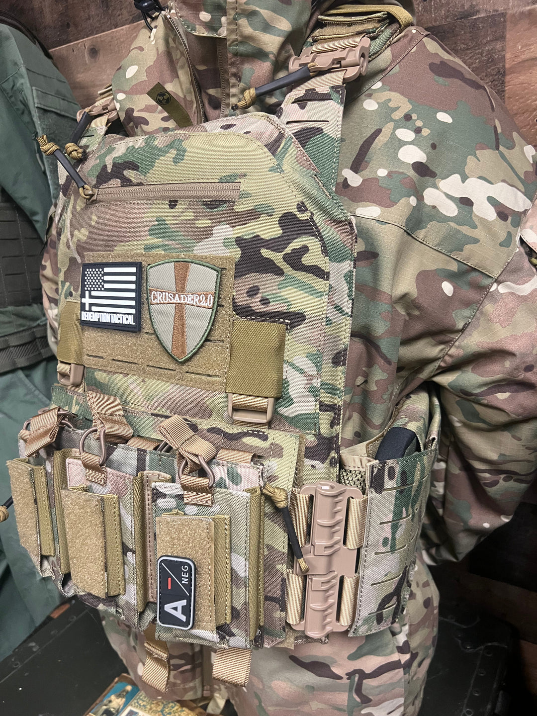 Redemption Tactical® Crusader 2.0 XL V4 Plate Carrier w/ Side Cummerbund