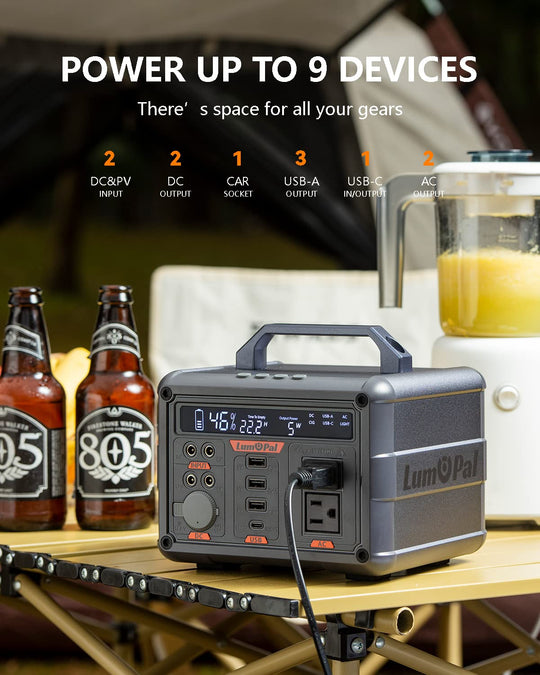 Lumopal: Lum Power 300 Portable Power Station-3