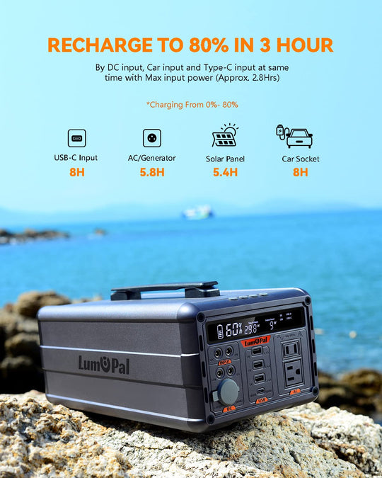 Lumopal: Lum Power 1000 Portable Power Station-4