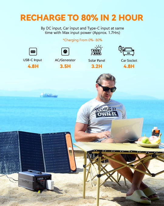 Lumopal: Lum Power 600 Portable Power Station-4