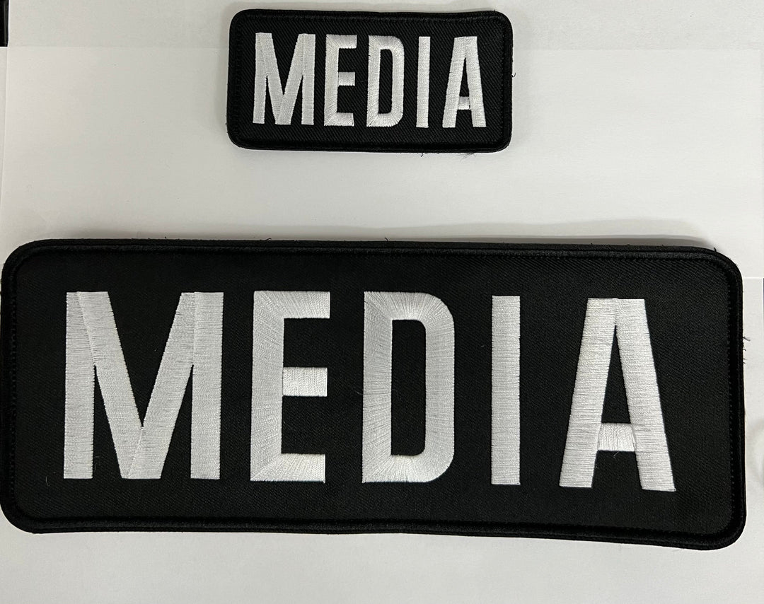 First Responder / Duty Vest:  Black Plate Carrier + Level IIIA Plates + Patch