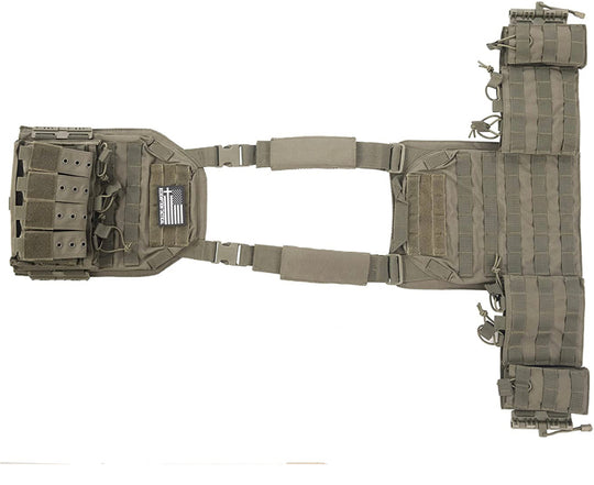 Snow Camo Quick Release Plate Carrier