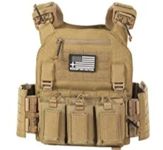 Redemption Tactical Crusader 2.0® Armore Kit - Lightweight Level IV Plates + Plate Carrier - Full Kit