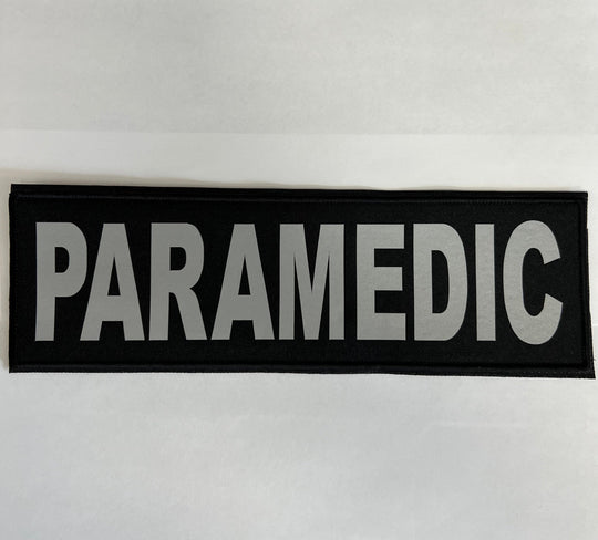 First Responder / Duty Vest:  Black Plate Carrier + Level IIIA Plates + Patch