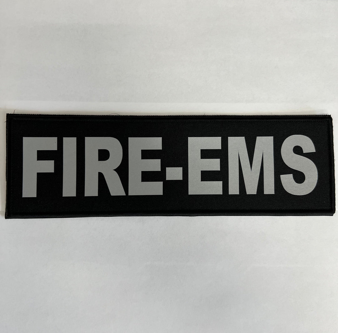 First Responder / Duty Vest:  Black Plate Carrier + Level IIIA Plates + Patch