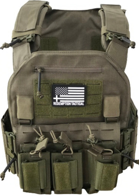 Redemption Tactical Crusader 2.0® - St. Michael Armor Kit - Carrier + Medical Kit + + Level IV Plates + Level III Side Plates