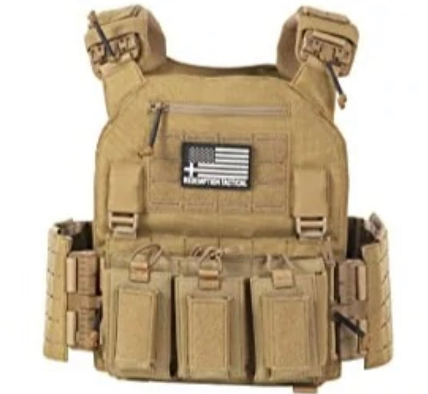 Redemption Tactical Crusader 2.0® - St. Michael Armor Kit - Carrier + Medical Kit + + Level IV Plates + Level III Side Plates