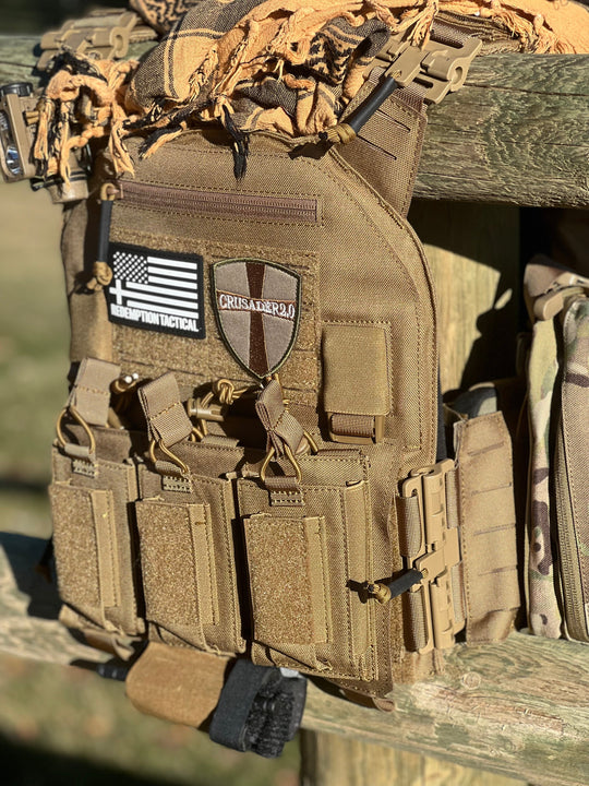 Redemption Tactical "CRUSADER 2.0"® V4 Vest - Plate Carrier Only