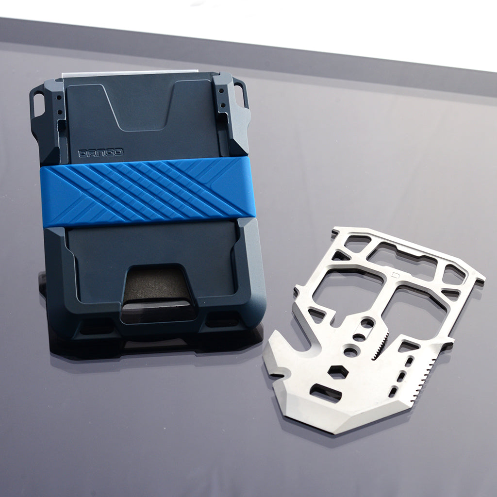 Dango: M1 MAVERICK™ WALLET - SPEC-OPS - SINGLE POCKET DTEX - BLUELINE