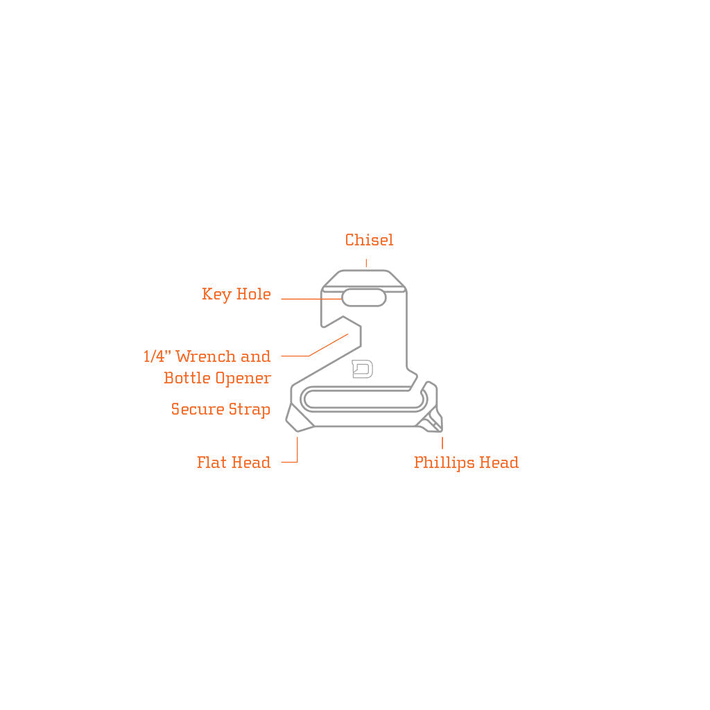 Dango: MT01 CLASP MULTI-TOOL