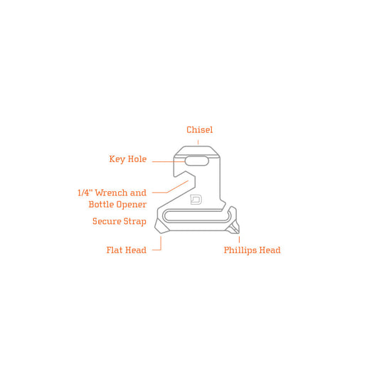 Dango: MT01 CLASP MULTI-TOOL