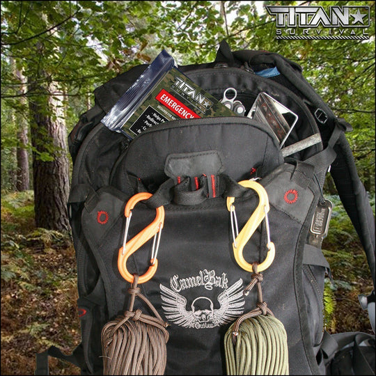 TITAN Survival: Emergency Survival Blankets, 5-Pack