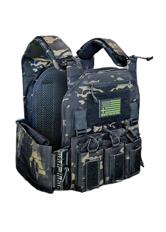 Redemption Tactical "CRUSADER 2.0"® V4 Vest - Plate Carrier Only