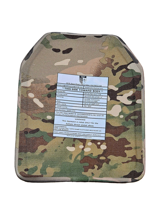 Plates Level IV (Front/Back/Sides)