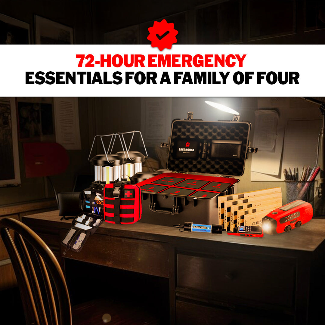 Entropy Survival: The Safe House Survival Kit | 72-Hour Emergency Kit