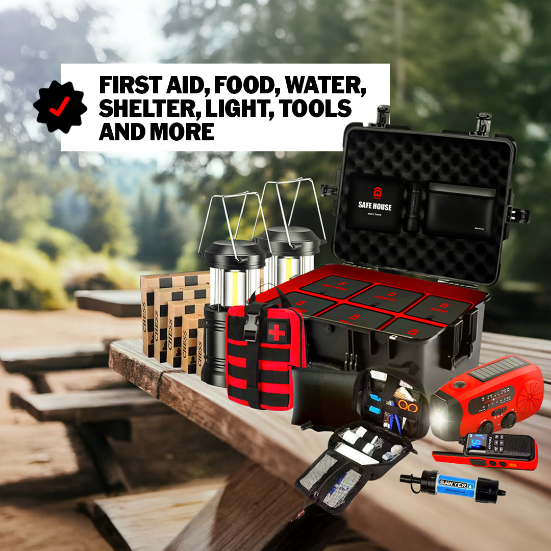 Entropy Survival: The Safe House Survival Kit | 72-Hour Emergency Kit