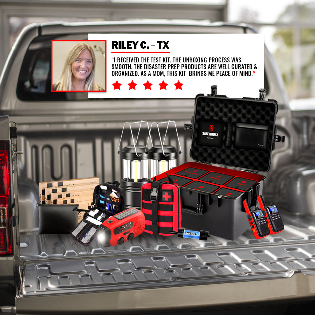 Entropy Survival: The Safe House Survival Kit | 72-Hour Emergency Kit